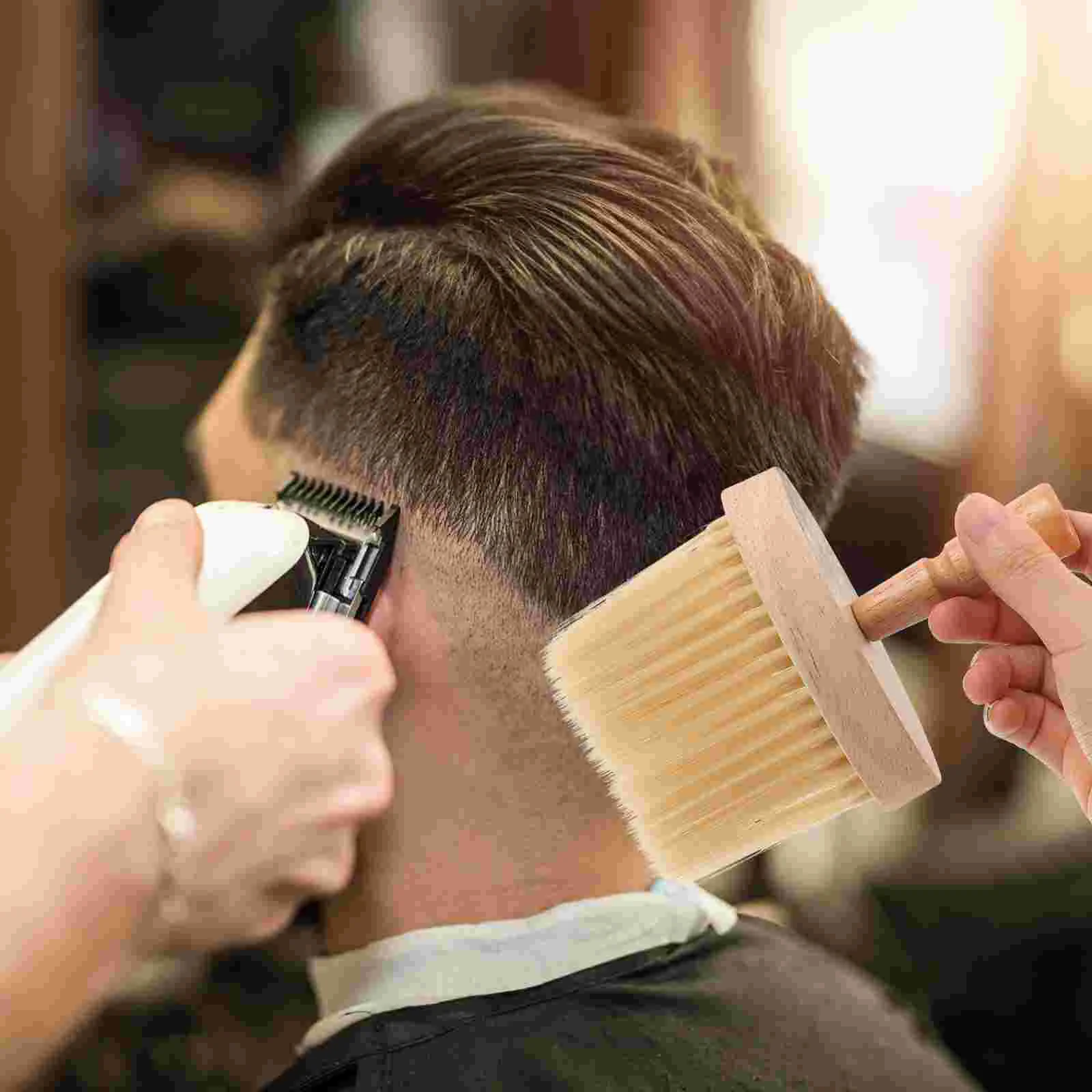 

Tools Shave Brush Shaving Wood Handle Broken Hair Barber Brushes Accessories Lotus Tree Men Man