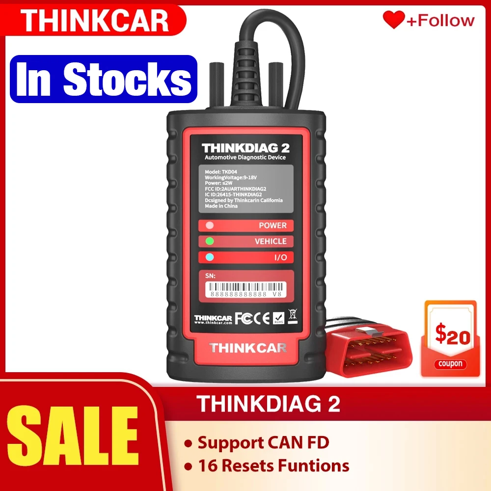

ThinkDiag 2 ALL Car Brands CanFD protocol All Reset Service full software OBD2 Diagnostic Tool Active Test ECU PK old version