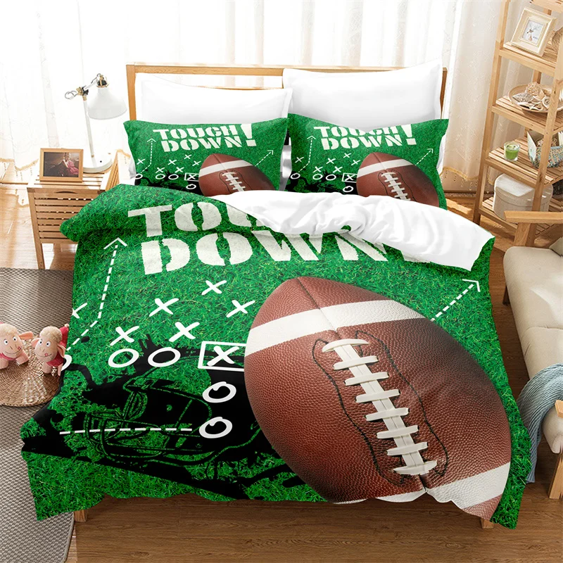 Комплект постельного белья для тенниса в спортивном стиле мальчиков