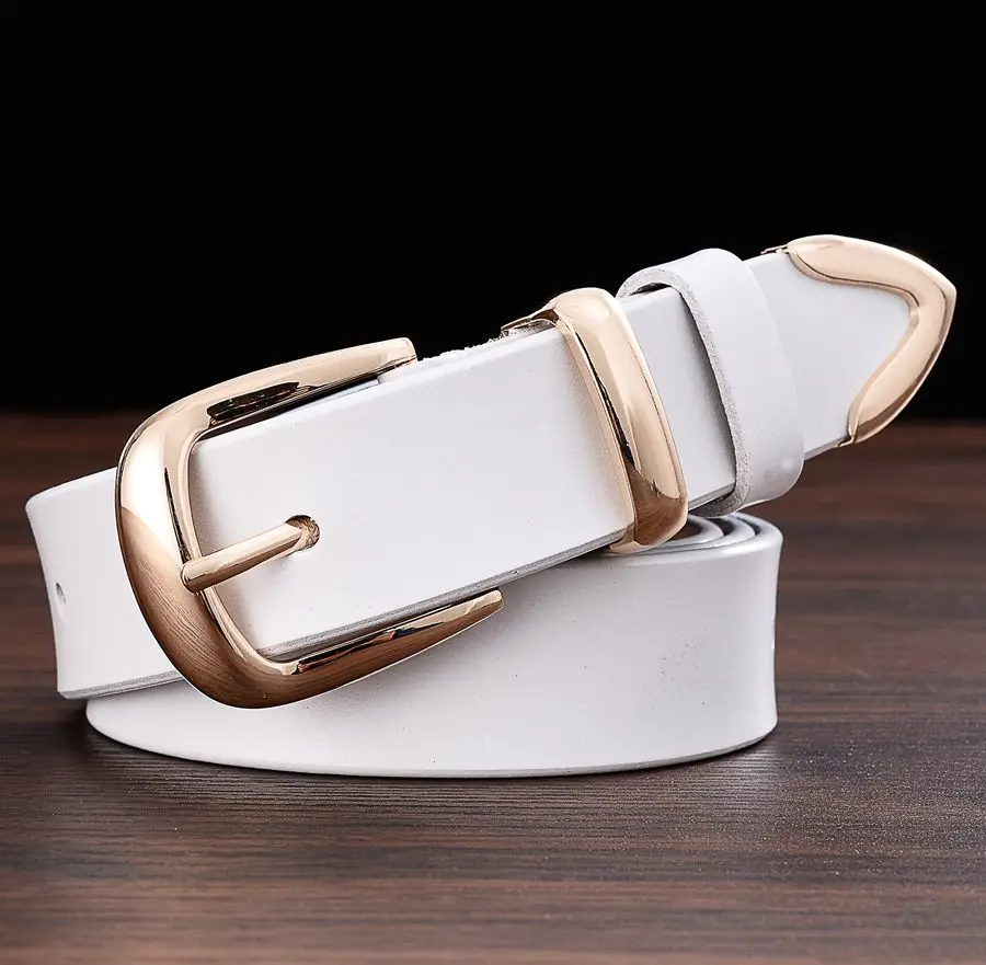 Available In Plus Size Women Leather Belt Brand Ladies Belts Length: 95-120cm Belts For Female Width:2.8cm