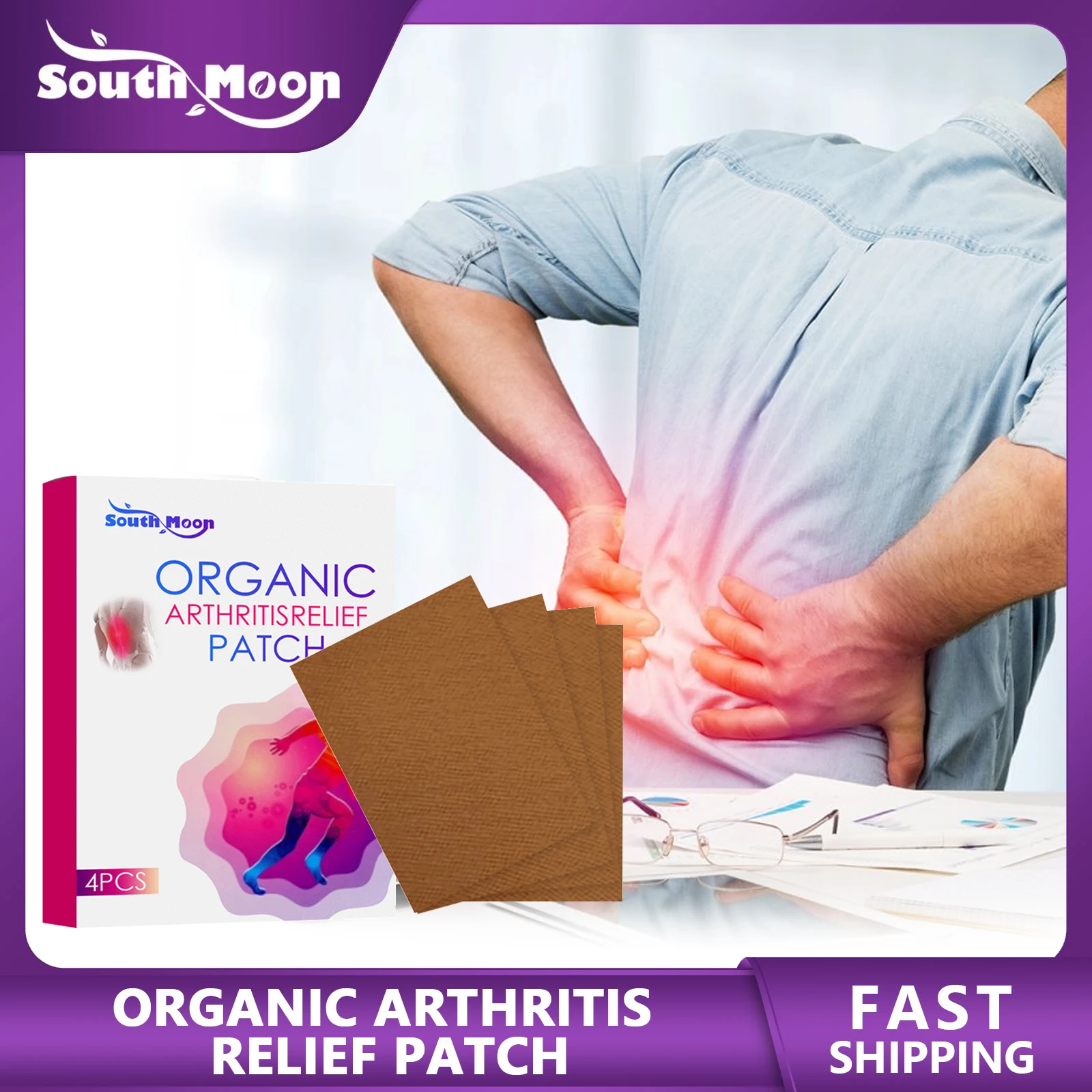 

Soft Tissue Contusion Patch Relieve Joint Pains Muscle Back Neck Shoulder Waist Stimulation Stickers Rheumatoid Arthritis Patch