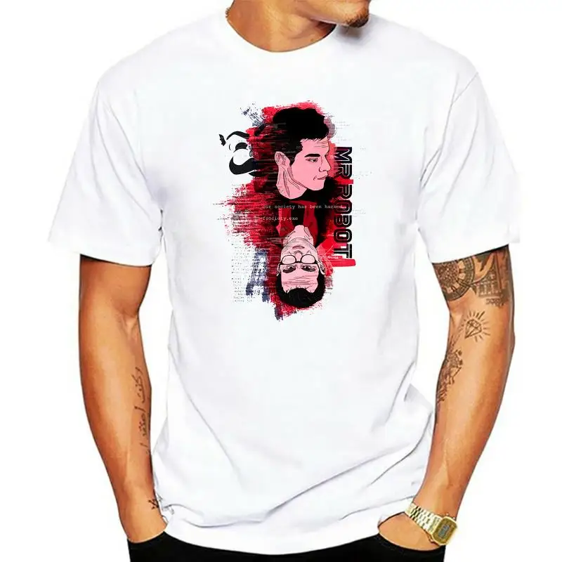 

Мужская футболка с коротким рукавом и мультипликационным принтом