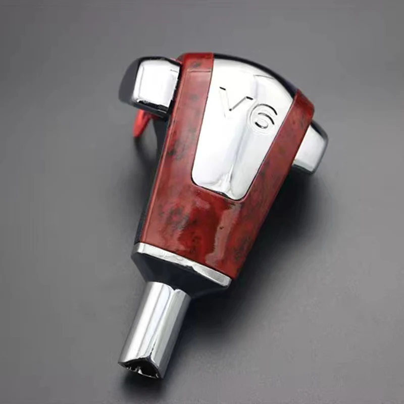 

Автомобильная ручка переключения передач из вишневого дерева и хрома, гандбол для VW Passat B5 1.8T 1999-2004 3BD 713139