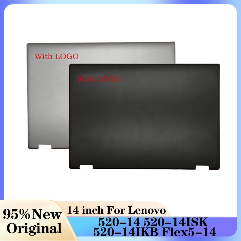

For Lenovo YOGA 520-14 520-14ISK 520-14IKB Flex5-14 Black Silver Laptop LCD Back Cover Case Computer Case