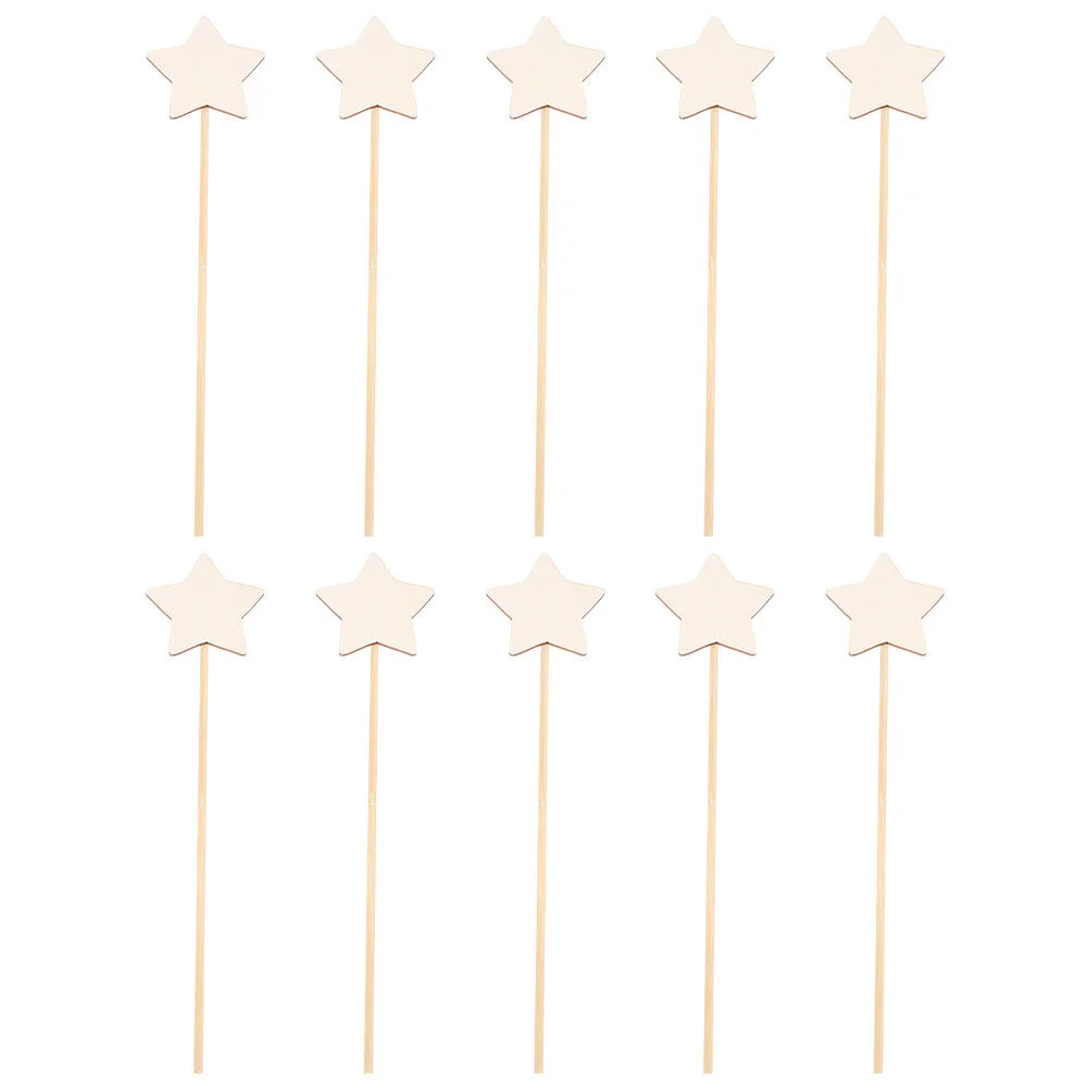 

Kids Decor Kids Plaything Children Star-shaped Fairy Sticks Wands Adult Craft Kitsative