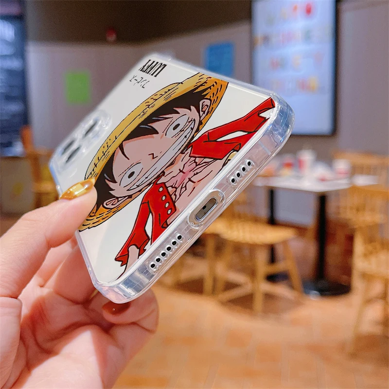 one piece phone case for iphone 11 12 pro max 13 pro 12 mini 6 7 8 6s plus x xr xs se 2020 funda hot tpu japan anime clear cover free global shipping