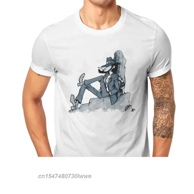 Мужская футболка с надписью Take A Break Lupin третий Daisuke Jigen джентльмен вор аниме