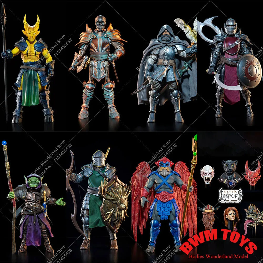 В наличии 1/12 Коллекционная фигурка Four Knights Mythical Legion Duban Goblin Forest Guard Six Armed Okeaetos 7