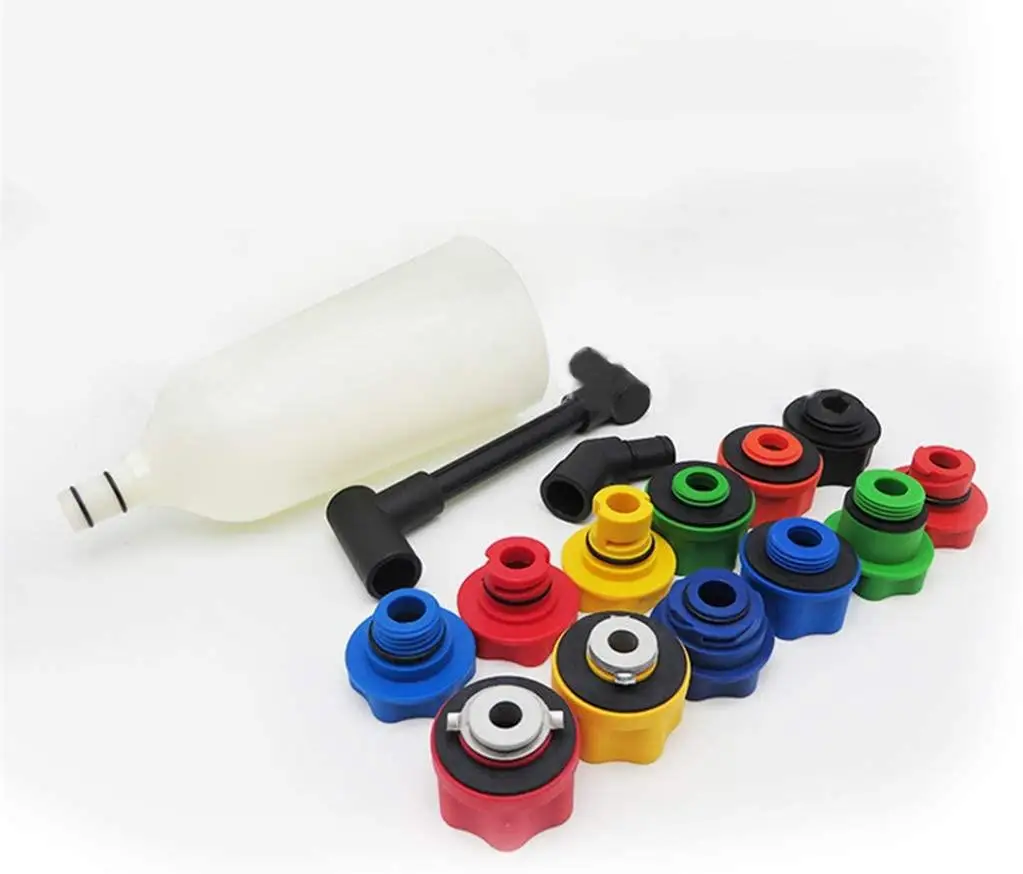 

Car Topping Up Engine Oil Funnel 15pcs Set Spillproof Engine Oil Filler Fits For Audi EA888 BMW BENZ VW Land Rover
