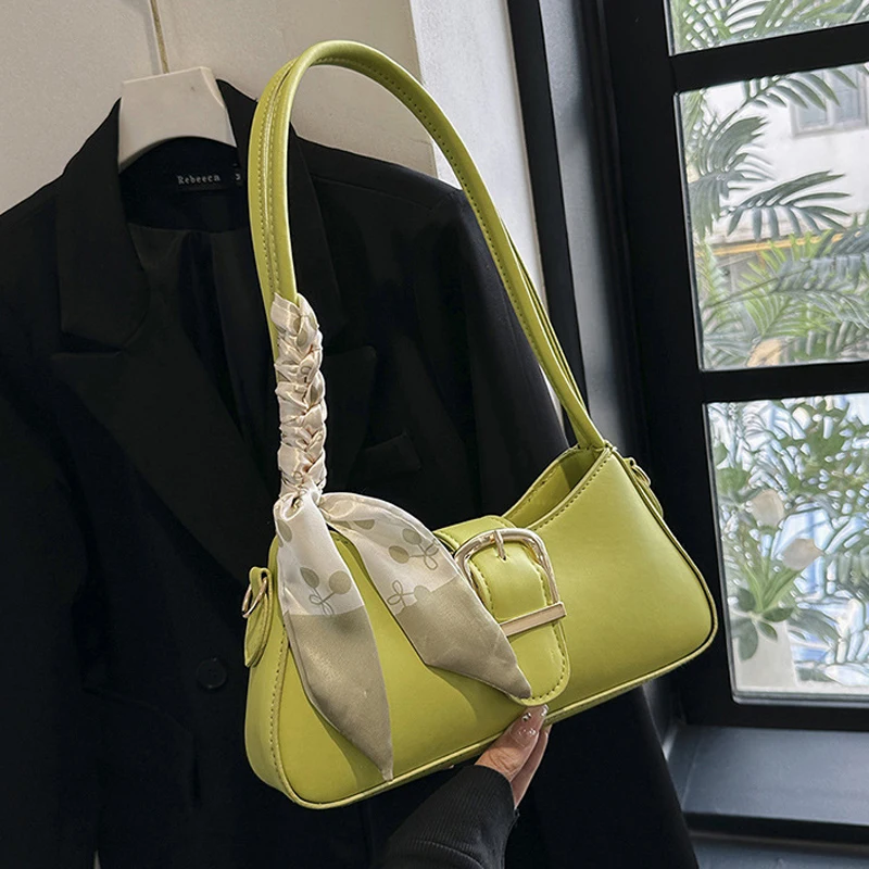 2023 New Trend Women's Bag Fashion Simple Shoulder Bag Luxury Designer Brand Crossbody Bags High Quality Ladies Armpit Handbag