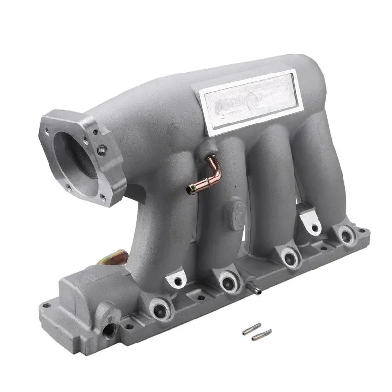 Фото Алюминиевый впускной коллектор K24A2 K20Z3 для Honda Civic 06-11 Acura TSX 04-08, черный/серебристый, RS-CR1825 №4