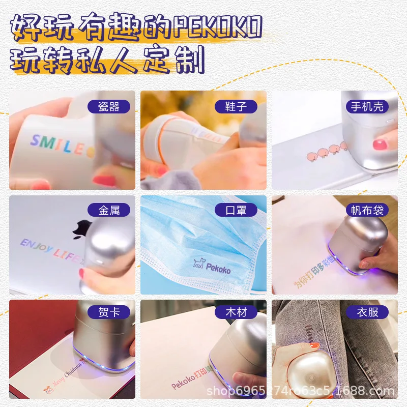 Портативный цветной мини-принтер для самостоятельного нанесения татуировок и