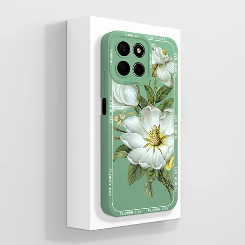 Чехол для Honor X6 X6S X6A, мультяшная камера с полным покрытием, мягкие силиконовые чехлы для Huawei Honor X 6, защитные задние крышки