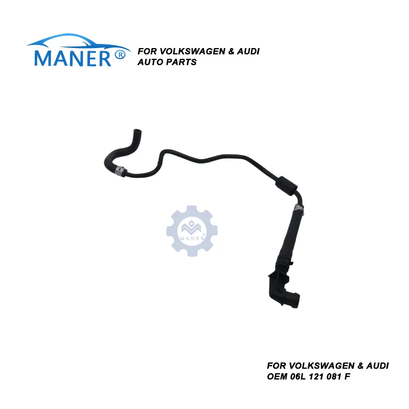 

MANERI 06L121081F Car Parts Engine Cooling Coolant Overflow Tank Pipe Hose For Audi A4 A5 B9 S4 S5 Radiator New
