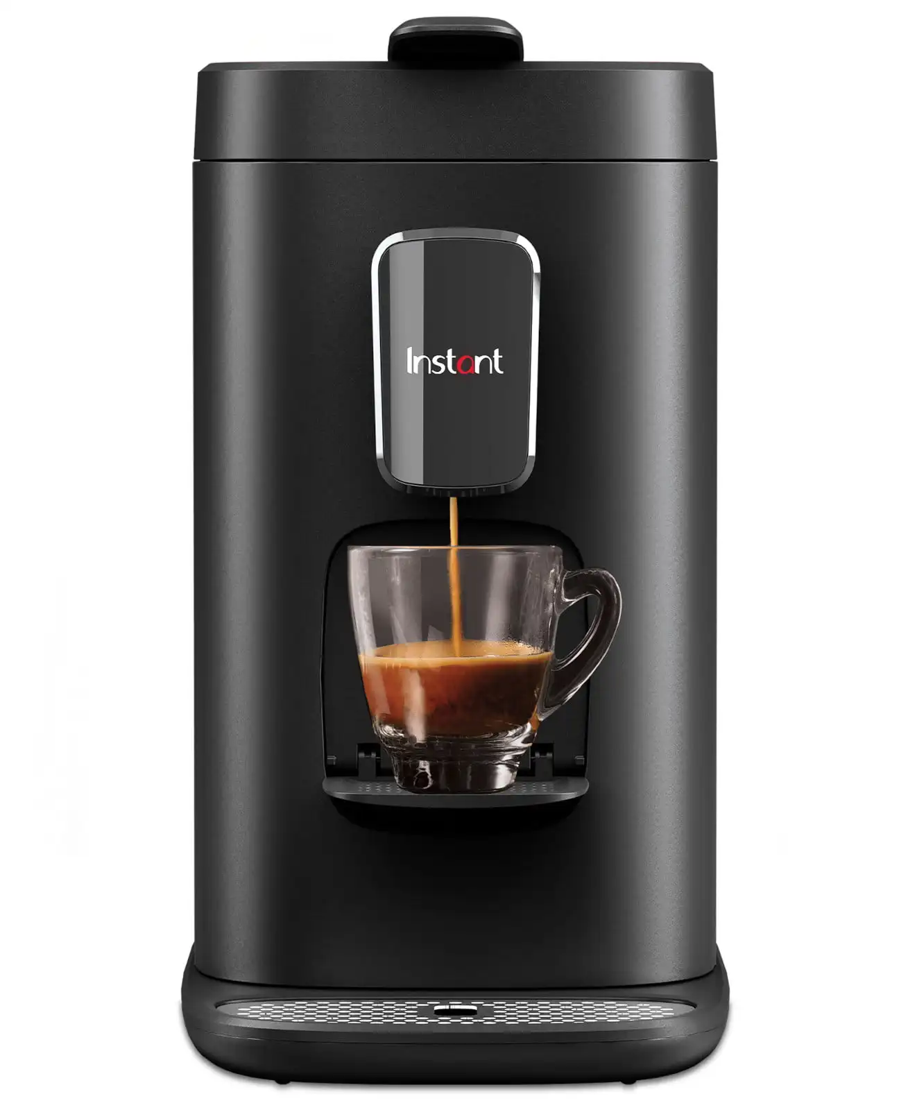 

Dual Pod Plus 2-in-1 Coffee Maker and Espresso Maker with Reusable Ground Coffee Pod