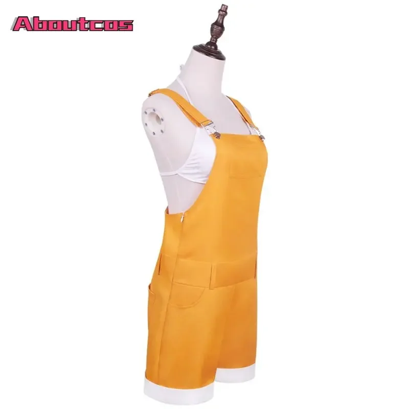 Аниме Косплей нами Aboutcos костюмы для косплея Оранжевые Комбинезоны комбинезоны