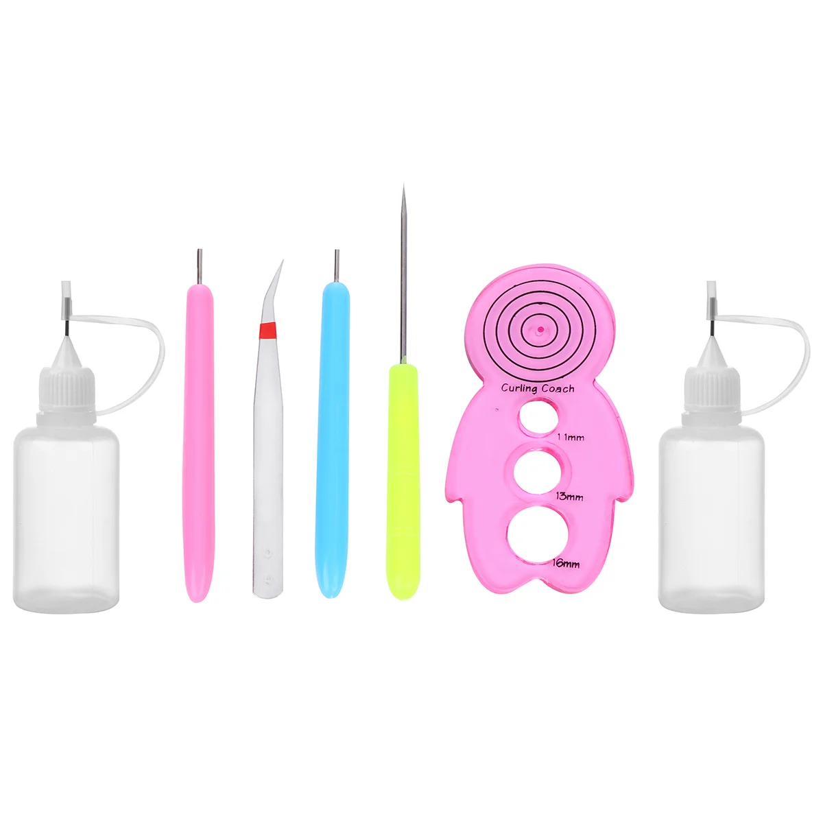 7 шт. в 1 наборе набор инструментов для прокатки бумаги сделай сам ручная работа