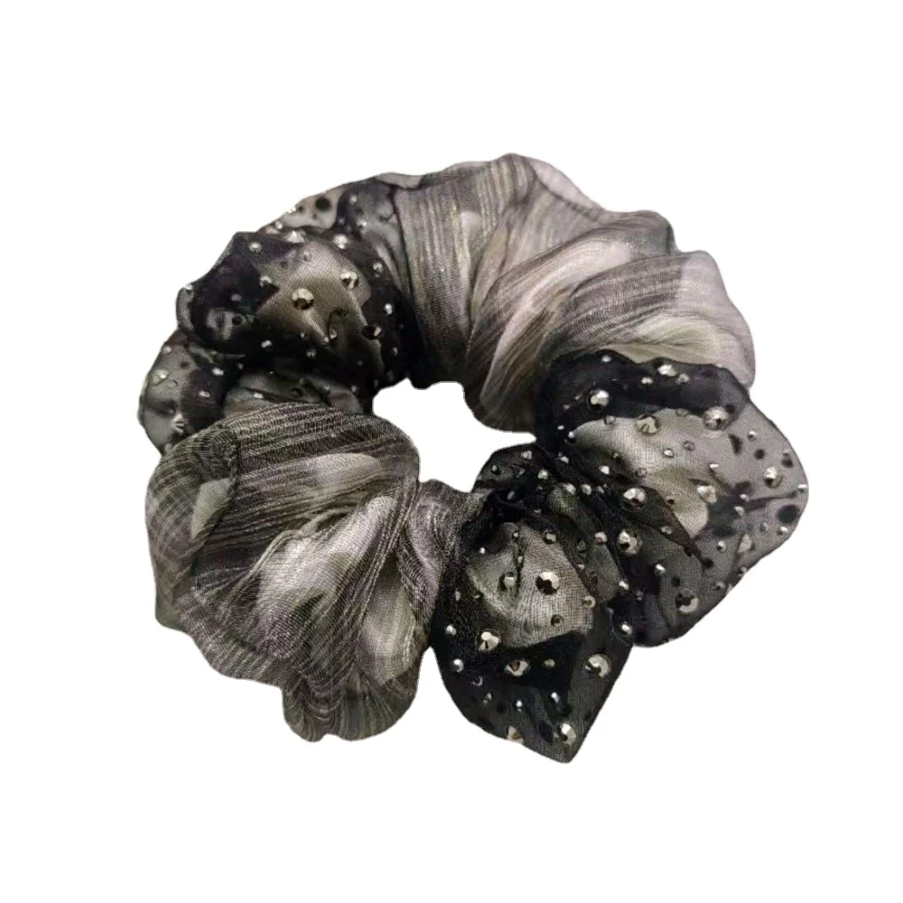 Повязка для волос со звездами инкрустированная французской двухслойной