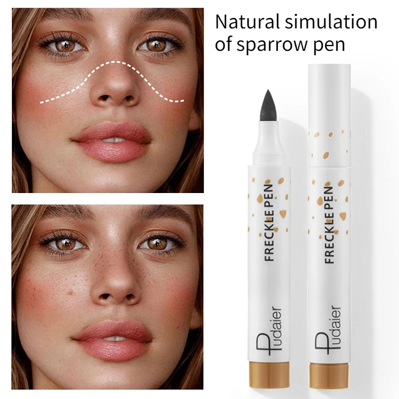 

Face Fake Freckle Pen Natural Brown Lifelike Fake Freckles Pencil for Long Lasting Look Dot Spot Pen Waterproof Durable Makeup