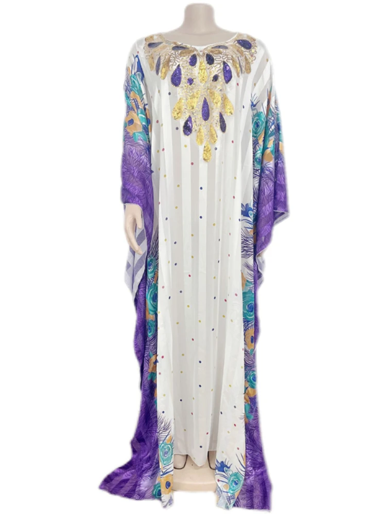 

Дубай, африканские стандартные платья для женщин, шифоновое платье с блестками для свадебной вечеринки, мусульманский кафтан, Abayas, Анкара, стандартное платье