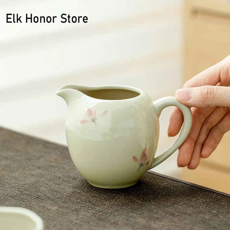 Кувшин для чая с орхидеей 260 мл ручная роспись