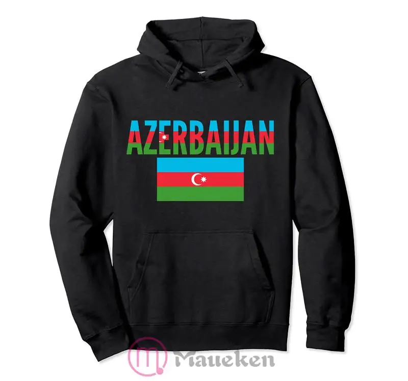 

2022 Azerbaijan Azerbaijani Hoodie Men Sweatshirt Sweat New Hip Hop Streetwear Clothing Tracksuit Nation Country AZE