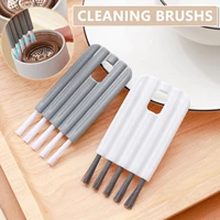 multifunctional groove cleaning brush crevice brush cup cover brush grooved nipple bottle lid cleaning brush for kitchen tool