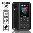 EAOR IP67 Водонепроницаемый прочный телефон с двумя SIM-картами, емкостью 2500 мАч, с большой батареей, телефоны с противомоскитной лампой, фонарик, барный телефон