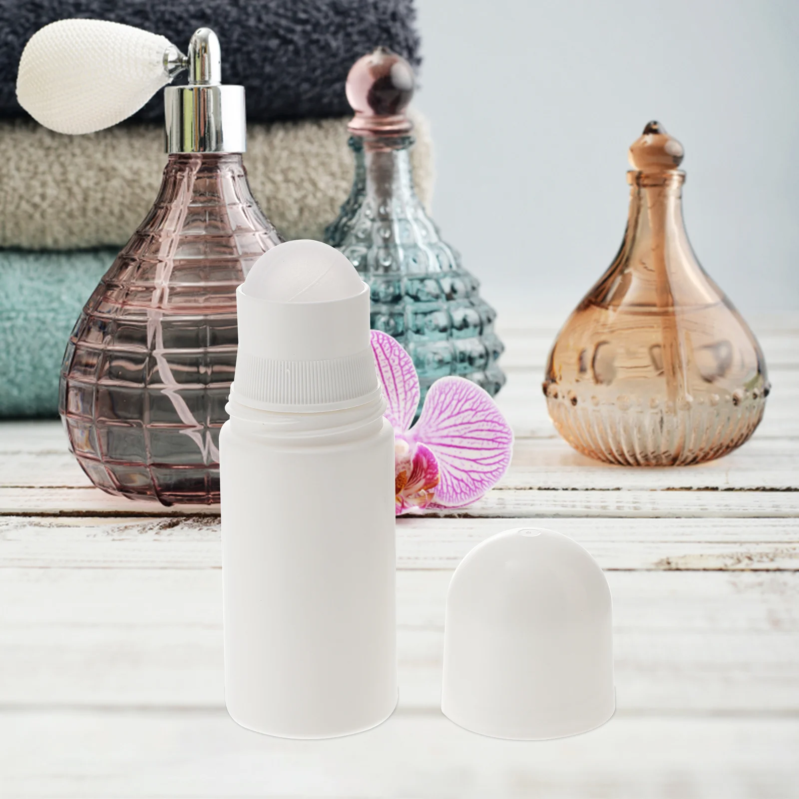 

Roller Bottles Bottle Essential Oil Roll Container Empty Refillable Perfume Aromatherapy Jars Oils Tube Cream Deodorant Makeup