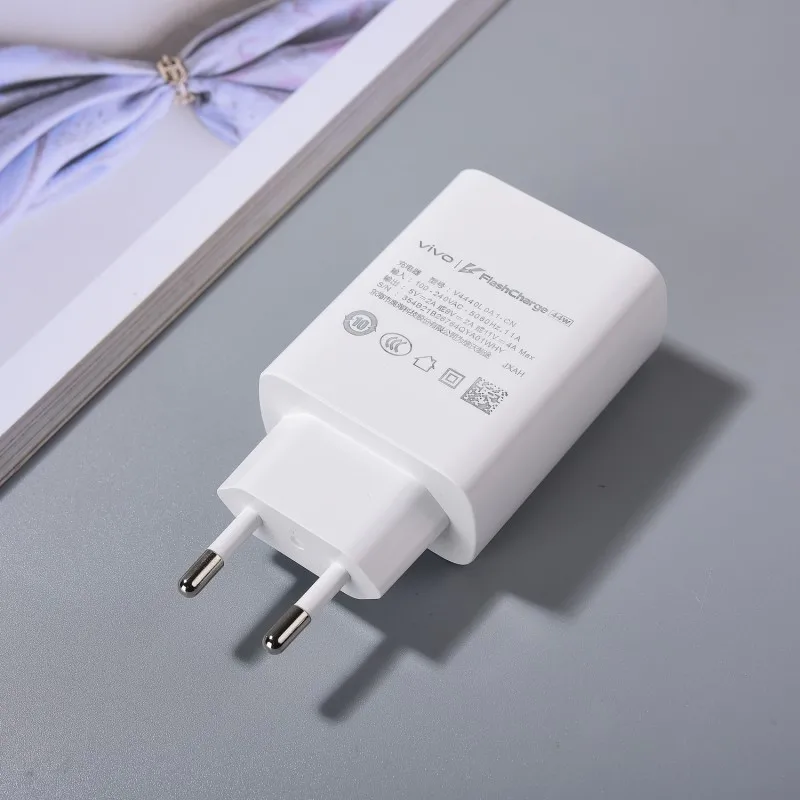 Оригинальное быстрое зарядное устройство VIVO 44 Вт, адаптер питания ...