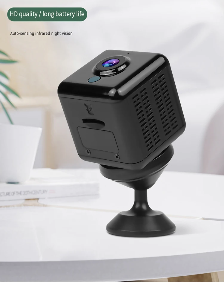 

Q18S HD Mini Wireless Camera 2k Ultra Wide Angle Home Security Surveillance Camera Outdoor Sports Dv Video Camera Small Camera