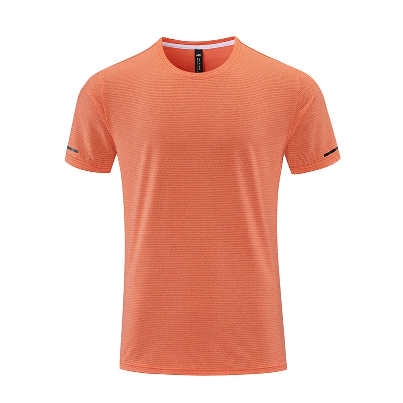 Men's Summer Casual Comfortable Tight-Fitting T-Shirt Sports Gym Sportswear Quick-Drying Breathable Shirt S-4XL