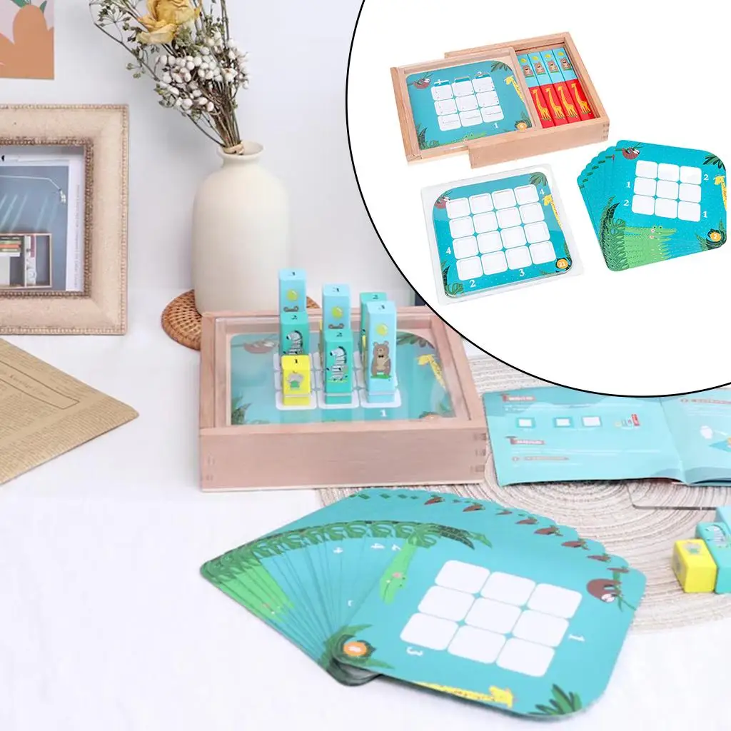 

Baby Logical Thinking Learning Toy Board Early Learning Preschool for Kids