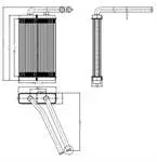 

Store code: KCH057032 for heater radiator CAPTIVA 2.0 D 06 (× 32) automatic/manual