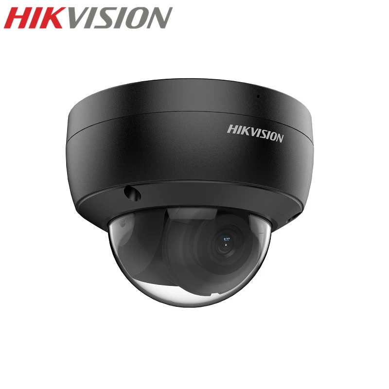 Встроенный микрофон Hikvision 8 Мп H.265 IP купольная камера английская версия поддержка