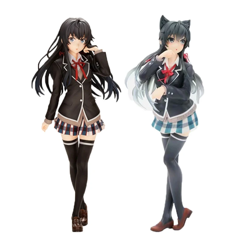 

My Teen Romantic Comedy Anime SNAFU Yukinoshita Yukino PVC Action Figure Cute Girl Collection Model Toys Ornaments