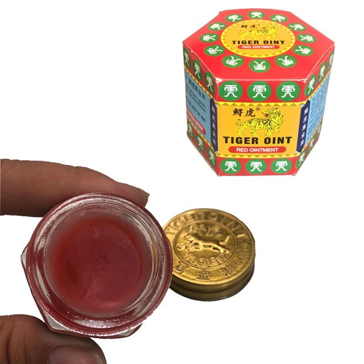 

1pc 100% Original Tiger Balm Ointment Insect Bite Strength Pain Muscle Relieving Arthritis Joint Body Pain Thailand Painkiller