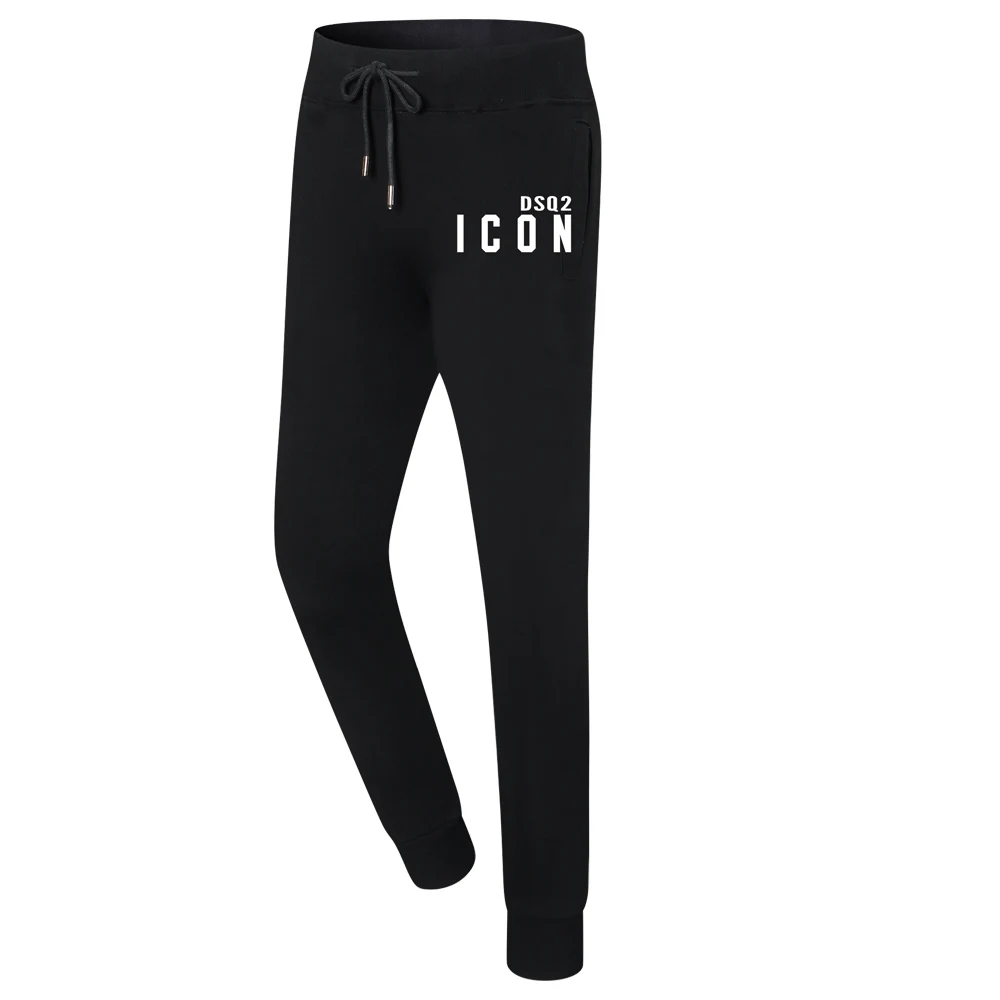 

DSQ2 ICON letters printing Men's Sports Pants Casual Training Pants Sportswear Sweatpants Gyms Outdoor Long Pants