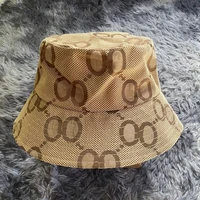 women men summer letter brown fisherman hat high quality sunshade cap sun hat bucket hat outdoor street casual panama