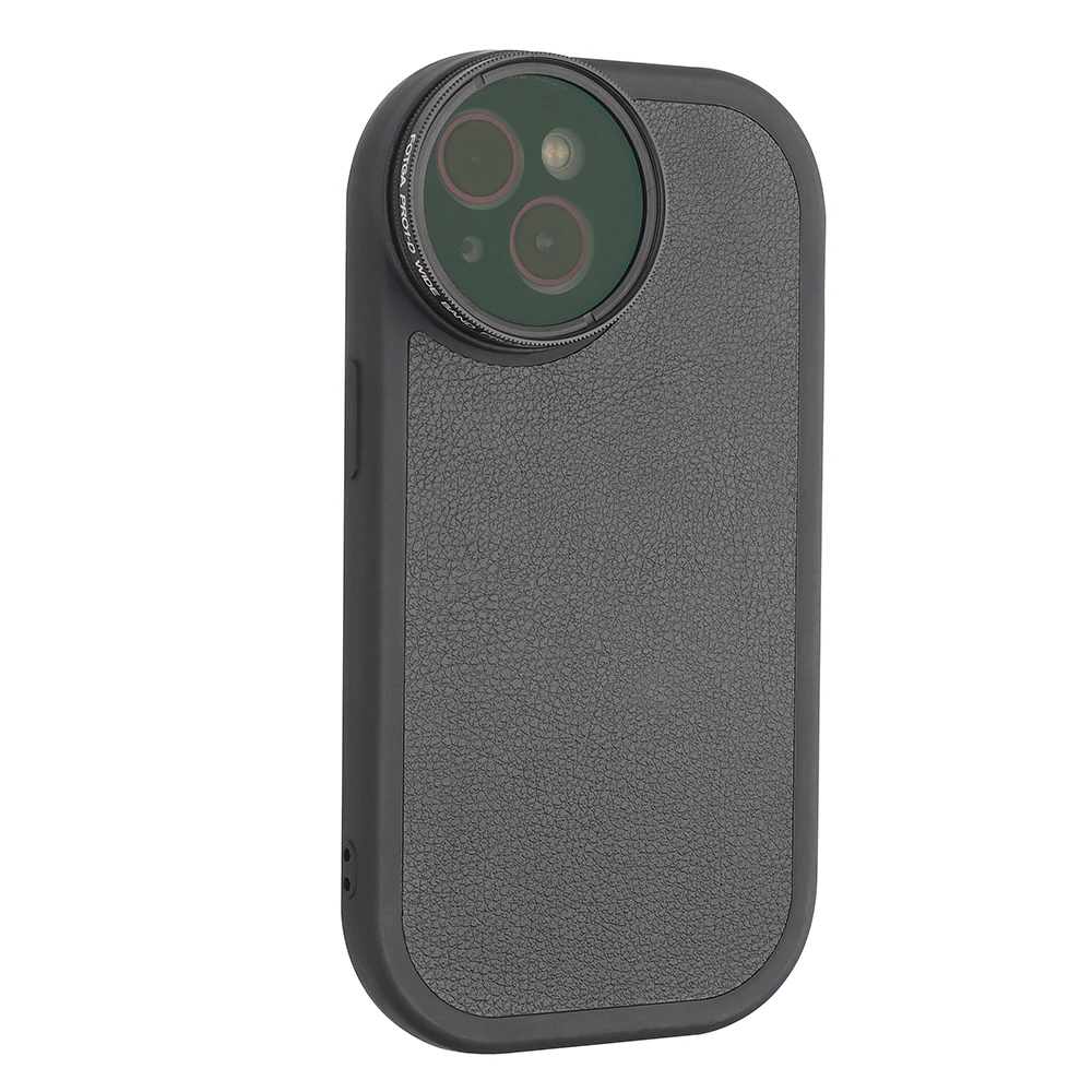 Mobile Phone Case Replaceable Filter For Iphone 11 12 13 14 Pro Max Phone Case With 43mm Interface Filter Ring MC-CPL ND Filter