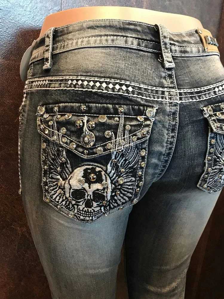 

Hot sale High Waist Women Jeans Fashion Sexy Straight Pants Large Size Comfortable Jeans Vintage Washable Black Jeans Pants Elas