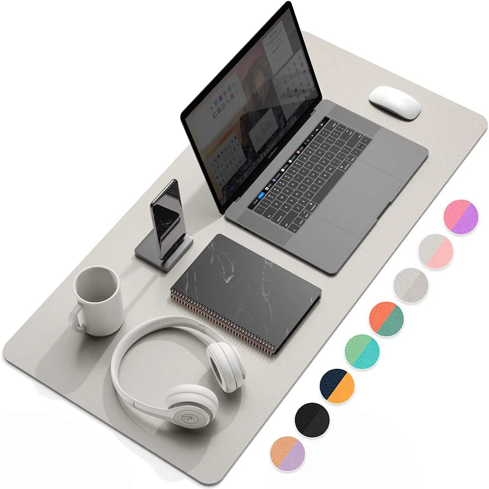 

Double-Side PU Mouse Pad Large Size Anti-Slip Mousepad Waterproof Natural Rubber Gamer Desk Mat for Desktop PC Computer Laptop