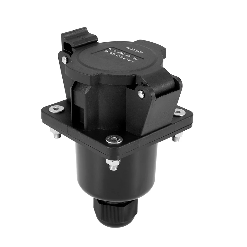 

J1772 Electric Vehicle Car EV Charging Socket Vehicle Inlet Type 1 Charger Connector AC 32 AMP