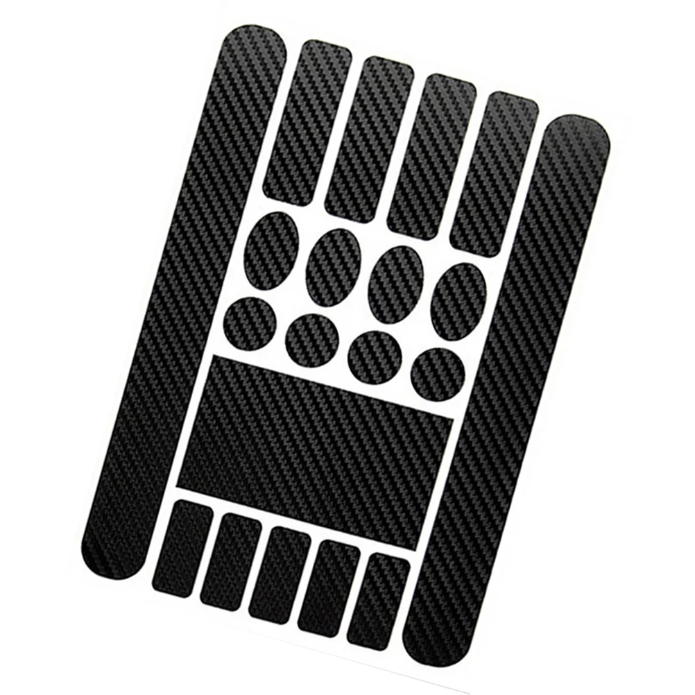 

Carbon Fibre Chainstay and Frame Protector Set for Bike Cycle MTB (Black)