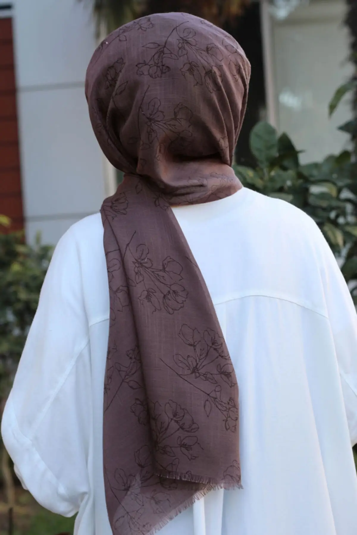 

Floral Pattern Shawl Women 2021 Fashion Hijab