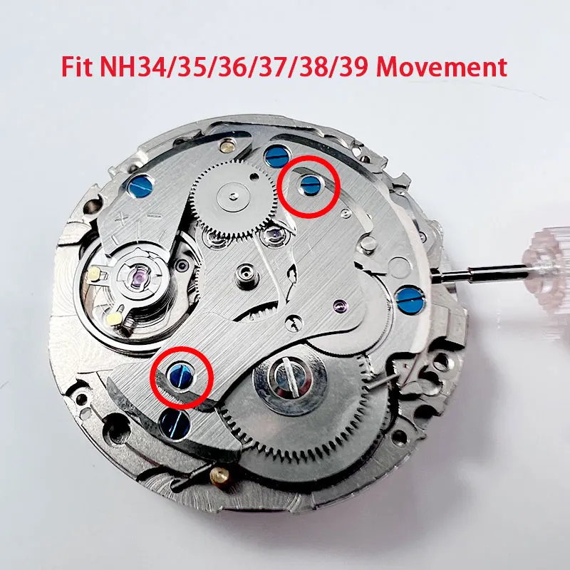 Blue Screw M0.66*1.0Cap*0.62 Long Mechanical Watch Movement Accessories Watches Repair Parts Watch Aftermarket Replacements