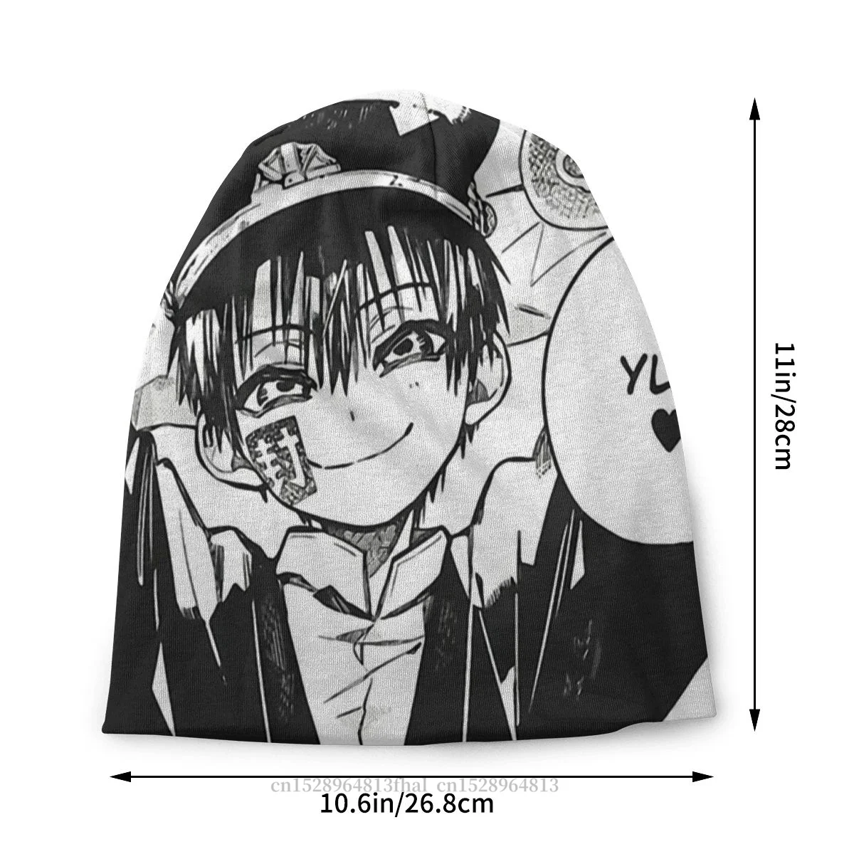 Унитазная обтягивающая шапочка Hanako-kun мужская осенне-Весенняя тонкая шапка