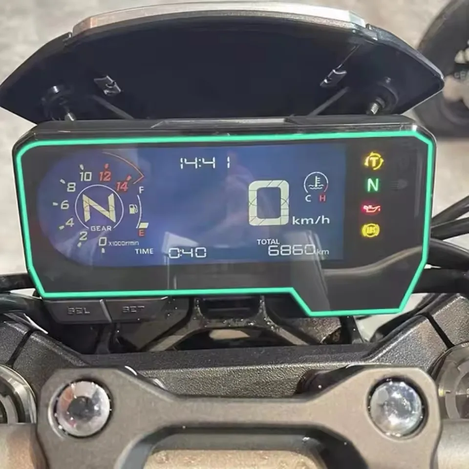 Фото Защитная пленка для экрана приборной панели HONDA CBR500R CB500F CB500X CBR650R CB650R 2023 2020 2022, защита от царапин №1