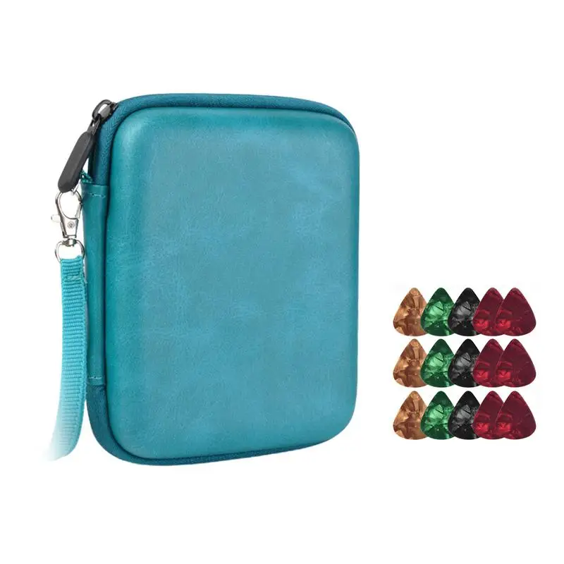 

Guitar Pick Holder Case Little Picks Holder Guitar Player Accessory Kit Bag Organizer Random Color Guitar Picks