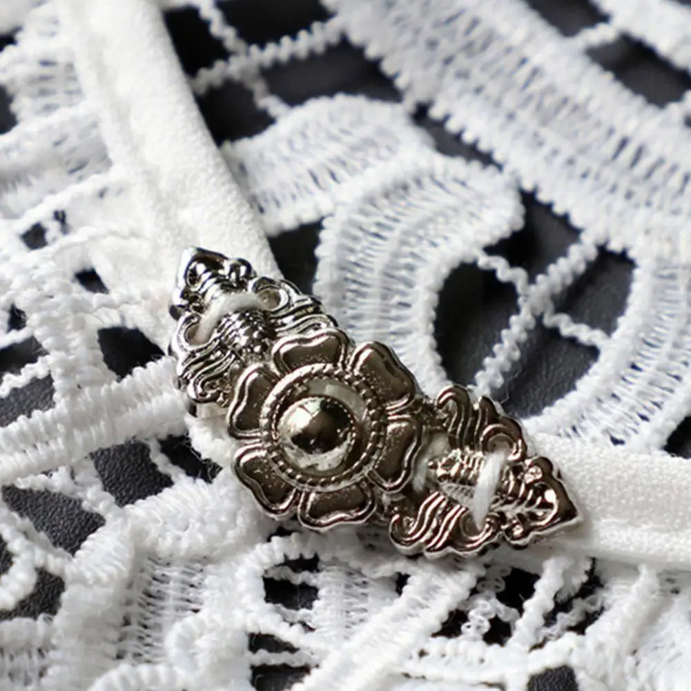 

Ретро съемный фальшивый воротник кружевная шаль вышивка Цветочная отделка воротник ложный топ с отворотом оборки блузка кружевная рубашка...